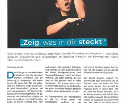 Deutsche Gehörlosenzeitung - DGZ 05 - 2022 - 01